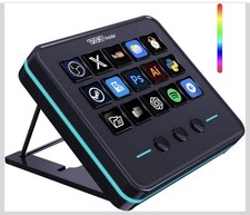 VSDINSIDE Macro Keypad, Stream Controller Deck Gaming Streaming ST, Black picture