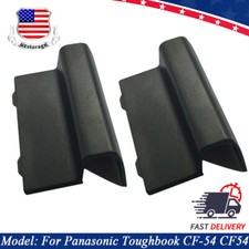 2PCS Black Main Hinge Cover Replace For Panasonic Toughbook CF-54 CF54 CF 54 picture