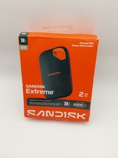 SANDISK 2TB Extreme Portable SSD 2000MBs USB 3.2 Type-C V3 E70 SDSSDE70-2T00-G25 picture