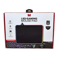 Monster Rogue LED Gaming Mousepad RGB Color Changing Large 14x10 New in Box picture