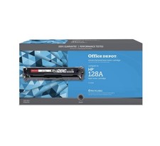 Office Depot Reman Toner Cartridge Replaces HP 128A, Black picture