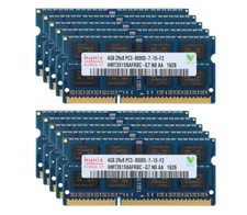 10pcs Hynix 4GB DDR3 1066 MHz PC3-8500S 204PIN SO-DIMM RAM Laptop Memory Upgrade picture