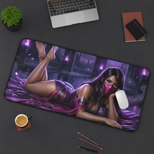 Mileena Mortal Kombat XXL Extended Gaming Desk Mat Mouse Pad picture