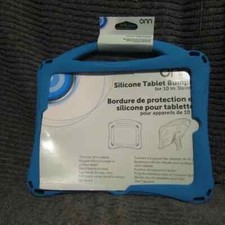 ONN Silicone Tablet bumper for 10 in. Devices Blue picture