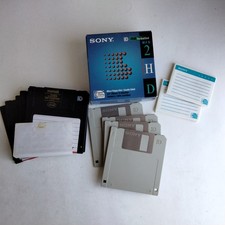 Sony and Maxell 3.5-inch Floppy Diskettes, 11-Piece Lot picture