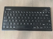 Kensington KeyFolio Pro 2 Bluetooth Keyboard K39512US Black Used picture