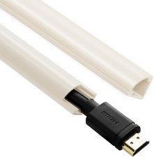 136in Corner Cable Concealer, Cord Hider for One Small - 136in, Beige  picture