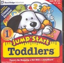 JumpStart Toddlers PC MAC CD learn alphabet ABCs color letters animals numbers picture