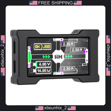 USB C Hub Docking Station with 8K Output, IPS Power Monitor, 4 Type-C Ports picture