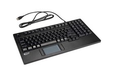 NEW|Unused SuperMicro Wired Rackmount Keyboard with Touchpad picture