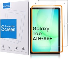 2-Pack 9H Hardness Tempered Glass Screen Protector for Samsung Galaxy Tab A11 Pl picture
