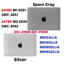 LCD Screen Replacement for MacBook Pro A2485 A2780 16’’ 2021 2023 EMC: 3651 8103 picture
