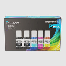 INK.COM Compatible 502 High Capacity Ink Refill 5 Pack Compatible with Epson picture