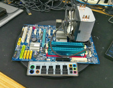 Gigabyte GA-EP45-UD3L Motherboard W/ 8GB RAM, I/O Shield, Heatsink, Fan & CPU picture