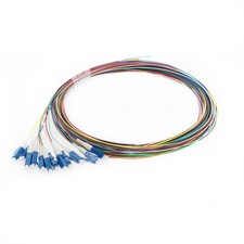 12-Pack 3m LC/UPC Singlemode Multicolor LSZH Pigtail picture