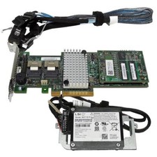 Dell LSI MR SAS 9265-8i 6Gb/s 1GB PCIe x8 RAID Controller 0DNKYM +BBU +Cables  picture