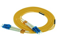 1M-50M LC UPC to LC UPC Duplex Single Mode 9/125 Fiber Optic 2.0mm Patch Cable picture