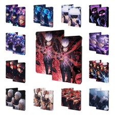 Jujutsu Kaisen Gojo Auto Wake/Sleep Cover Stand Smart Case for iPad 9/8/7th Air picture