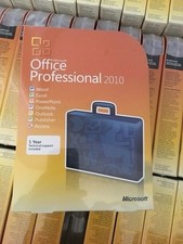 Microsoft Office 2010 Professional For 9 PCs Full Retail NEW SEALED Box Version picture