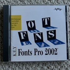 Softkey Key Fonts Pro 2002 CD for Macintosh picture