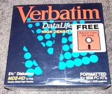 Verbatim DataLife MD2-HD Formatted - Double Sided/High Density 10 Pack - New picture