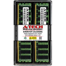 A-Tech 64GB 2x 32GB 4Rx4 PC4-19200 ECC Load Reduced LRDIMM Server Memory RAM picture