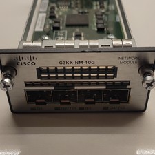 Cisco C3KX-NM-10G 73-12299-04 B0 Network Module 4-Port SFP Port Expansion picture