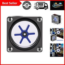 Flow Meter Indicator for PC Water Cooling System, G1/4 Threaded 6 Impeller 3 ... picture