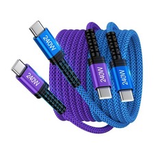 240W Samsung Charger Cable Super Fast USBC Charging Cord, 6FT 2Pack 6 feet  picture