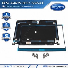 LCD Lid Bezel Hinges Set Black For MSI GE66 Vector GP66 MS-1541 MS-1542 MS-1543 picture