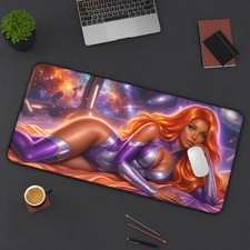 DC Comics Starfire XXL Desk Mat Gaming Mouse Pad Keyboard Pad picture