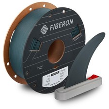 Fiberon Dark Grey PET-GF15 3D Printer Filament 1.75mm 1KG, 15% Glass Fiber Re picture