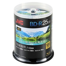 Victor JVC BD-R 25GB 1-6x 100 Pack Blu-ray Disc VBR130RP100SC2 Japan picture