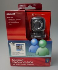 Microsoft LifeCam VX-2000 Web Cam w/ Built-in Microphone PC - USB New S4 picture