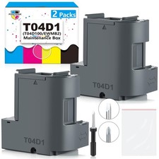 2 PCS T04D1 T04D100 Ink Maintenance Box Fits ET15000 ET3750 ET3760 picture