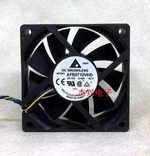Delta AFB0712VHD 12V 0.40A 7CM 4-Wire Server Cooling Fan picture
