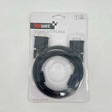 Radio Shack GigaWare SVGA 6' Monitor Cable PC or MAC to TV Ferrite Coil Filters  picture