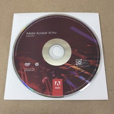Disc ONLY Adobe Acrobat XI Pro Windows DVD No Serial READ picture