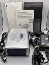 CANON SELPHY CP-200 Photo Printer Bundle - w/ Power Adapter & Tray - Powers On picture