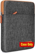 Case for 9.7-10 Inch Tablet Sleeve, Water Resistant Laptop Bag - Brown picture