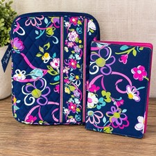 Vera Bradley Ribbons Tablet E-Reader Sleeve & Cover Set Retired Floral picture