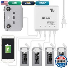 Hanatora 6 in 1 Battery Charger DJI Mini 4K Mini 2/SE/2 SE Drone Charging Hub picture
