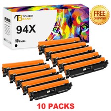 10PK CF294X Toner Compatible With HP 94X LaserJet Pro M118dw M148fdw M148dw M149 picture
