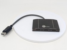 SIIG 3 Port DisplayPort MST Hub 4k - Muti Monitor Splitter 1x3 picture