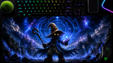 Vivi Ornitier XXL Mouse Pad Final Fantasy IX Black Mage Desk Mat picture