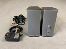 Bose Companion 2 Series II Multimedia Computer Speakers Silver Tested Working picture