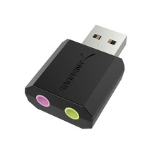 SABRENT USB External Stereo Sound Adapter For Windows & Mac  (NEW) AU-MMSA picture