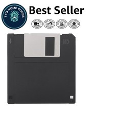 Effortless 3.5-Inch Floppy Disk Cleaner, Non-Abrasive & Reusable - Black picture