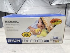 Vintage Epson Stylus Photo 780 Printer Brand Ink Jet New In Box picture
