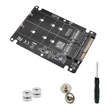 2 in 1 M.2 NVME SSD Key M + NGFF SATA SSD Key B to U.2 SFF-8639 Adapter Car picture